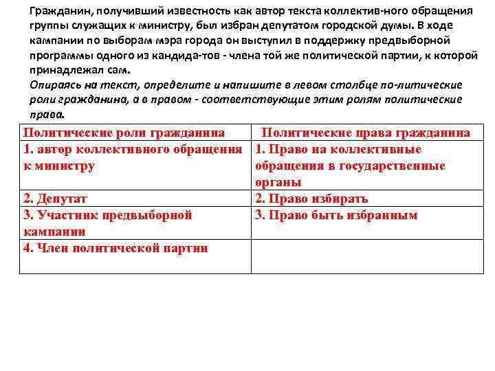 Гражданин, получивший известность как автор текста коллектив ного обращения группы служащих к министру, был