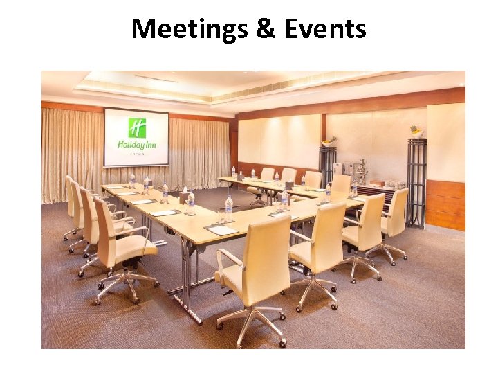 Meetings & Events 