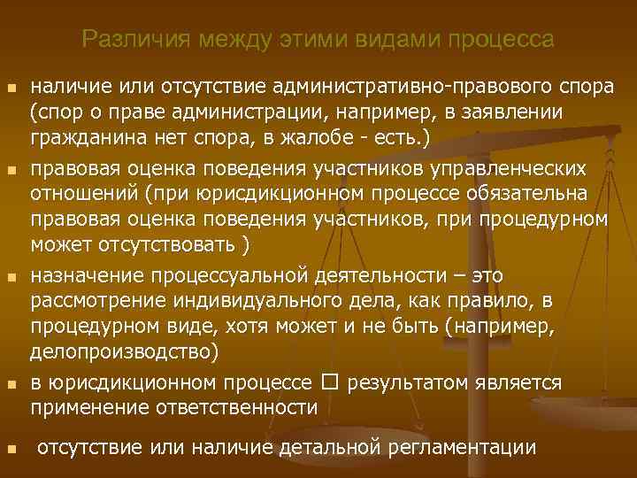 Административно юрисдикционные полномочия