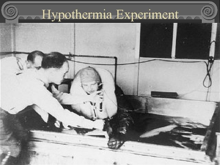 Hypothermia Experiment 