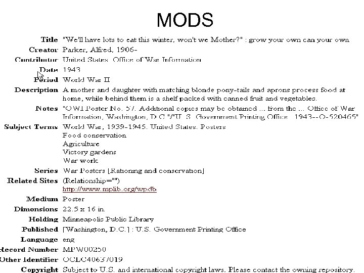 MODS 