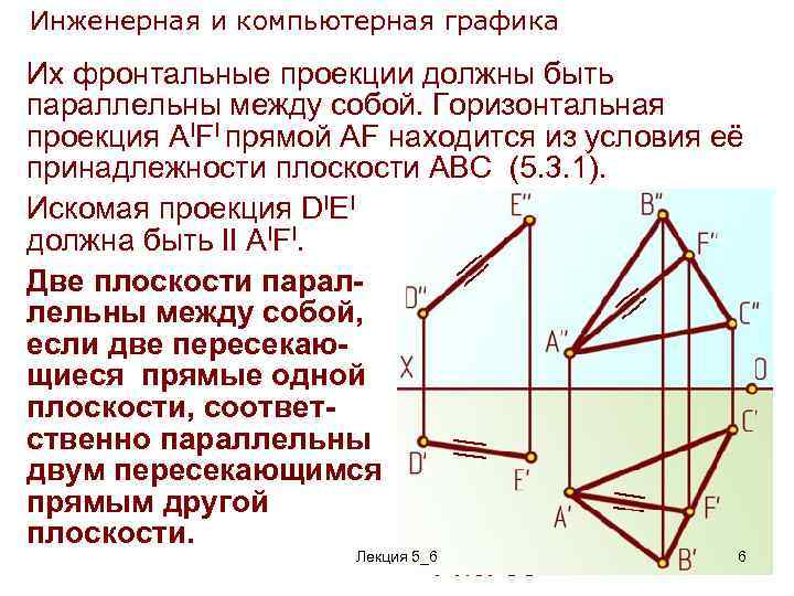 Прямая m не параллельная плоскости авс показана на рисунке