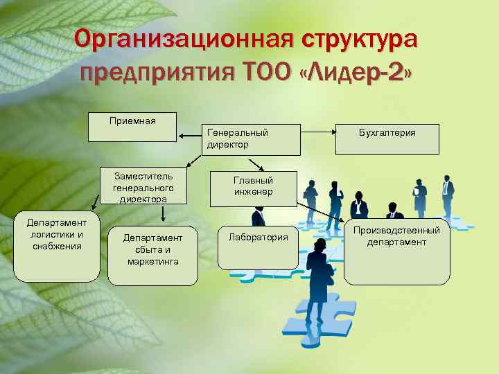 Маркетинг тоо. ТОО Лидер 2010 организационная структура предприятия. Организация структур приемной комиссии.