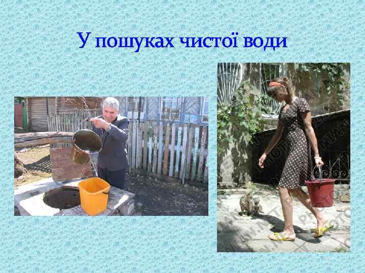 У пошуках чистої води 
