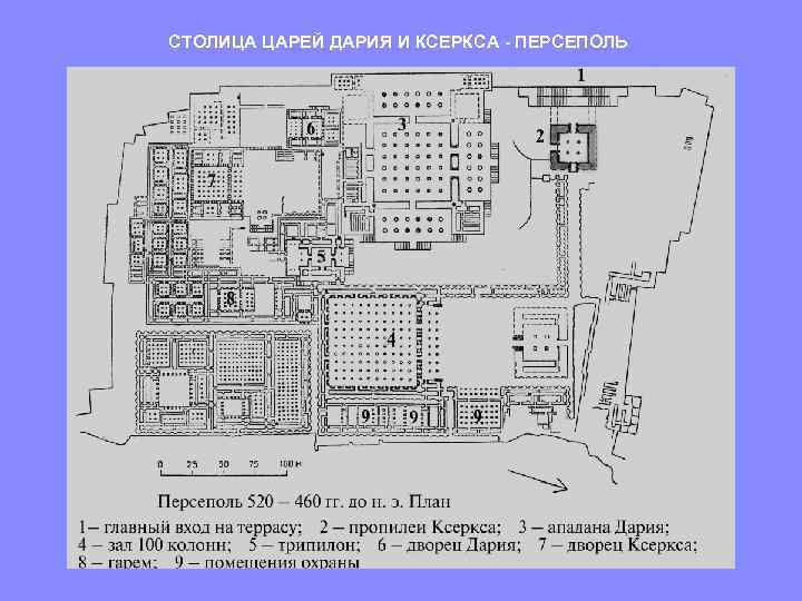 Город персеполь карта