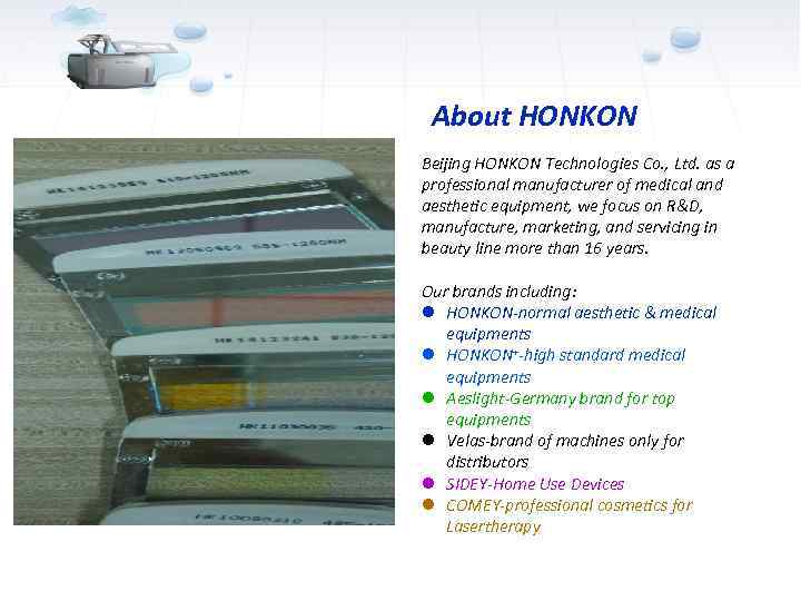 About HONKON Beijing HONKON Technologies Co. , Ltd. as a professional manufacturer of medical