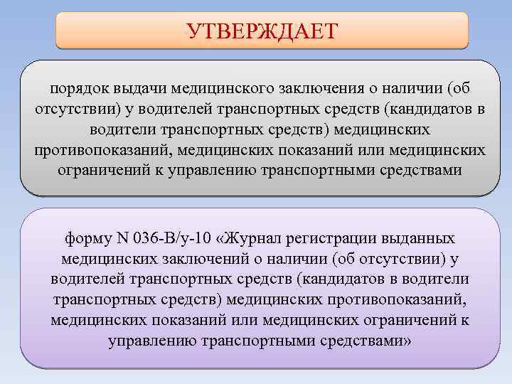 Приказ 344 н освидетельствование водителей