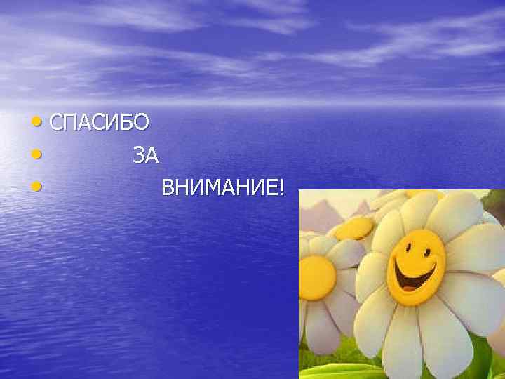  • СПАСИБО • ЗА • ВНИМАНИЕ! 