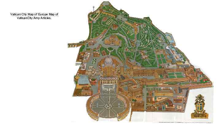 Vatican City Map of Europe Map of Vatican. City Amp Articles. 