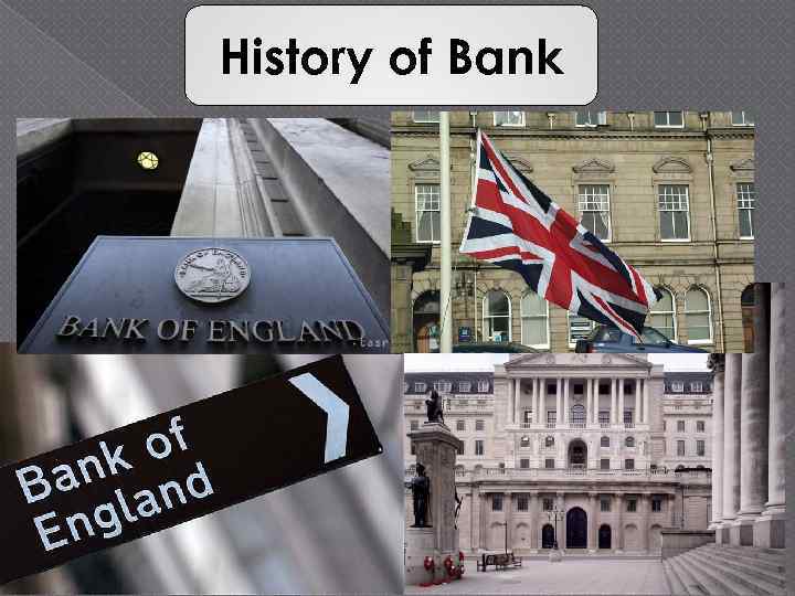 History of Bank 