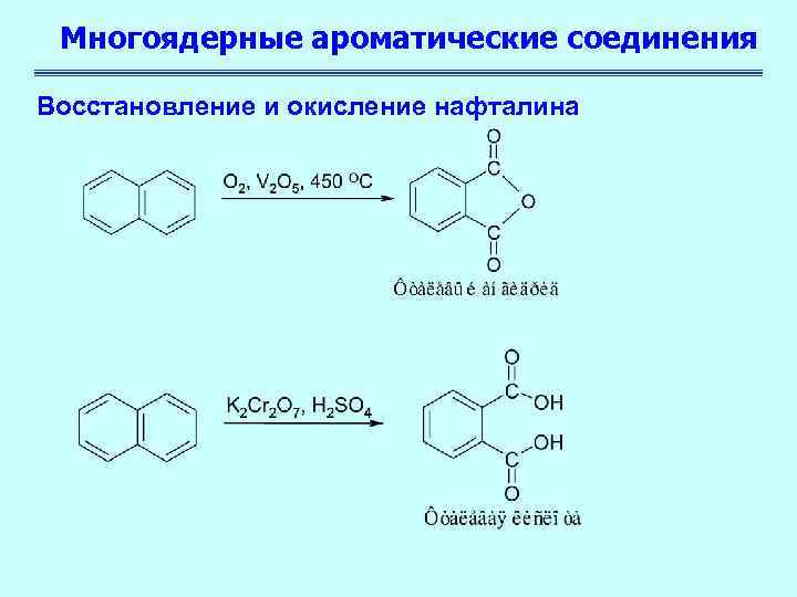 Ароматические соединения