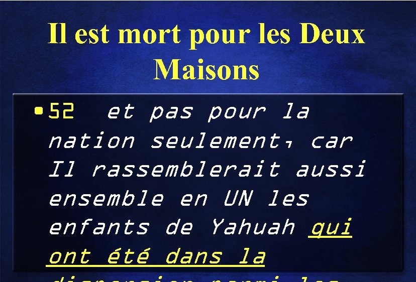 Il est mort pour les Deux Maisons • 52 et pas pour la nation