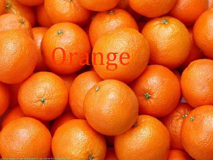 Orange 