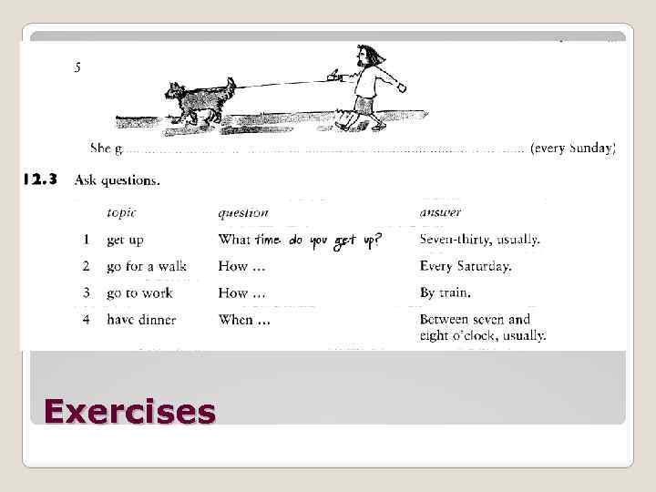 Exercises 