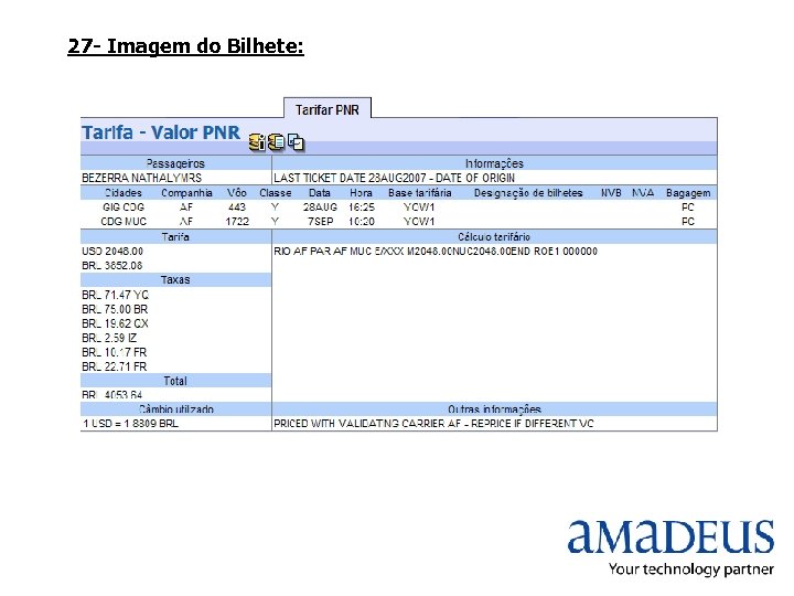 27 - Imagem do Bilhete: 