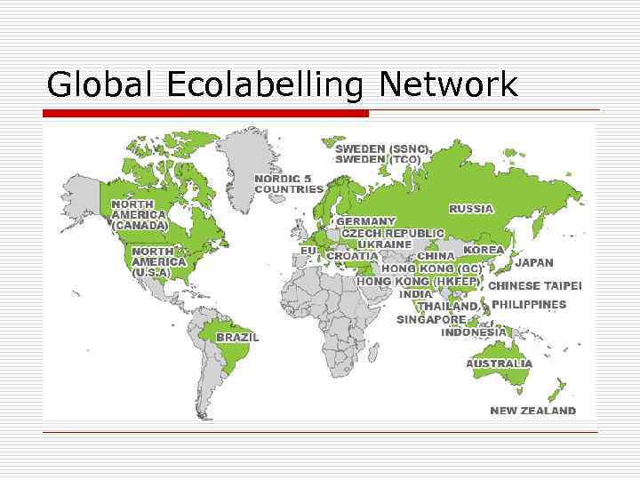 Global Ecolabelling Network 