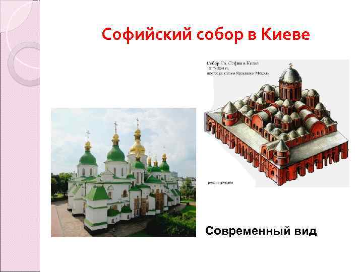 Софийский собор в Киеве Современный вид 