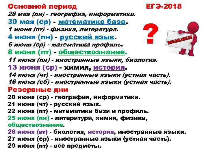 Основной период. Основные периоды ЕГЭ 2023. Основной период буквы.