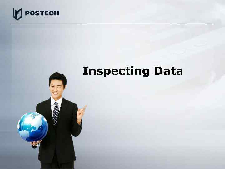 Inspecting Data 