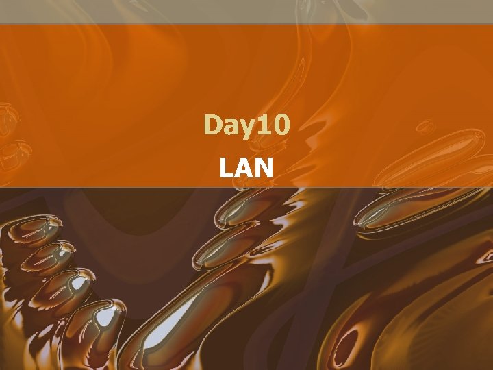 Day 10 LAN 