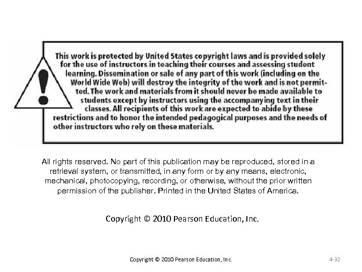 All rights reserved. No part of this publication may be reproduced, stored in a