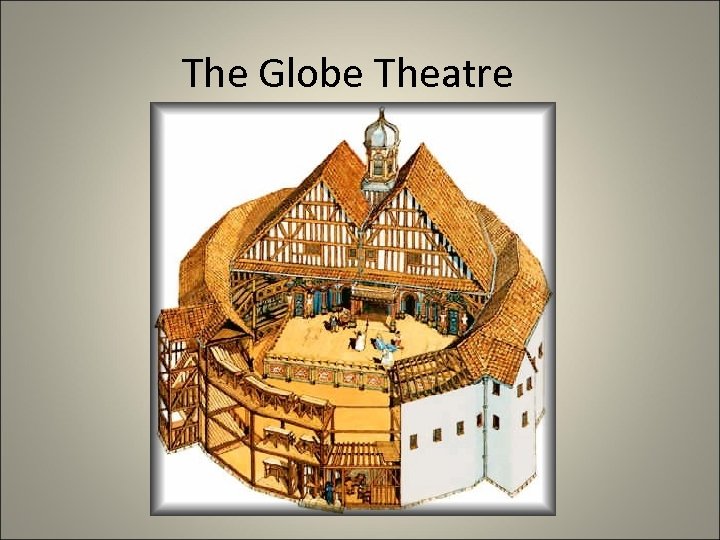 The Globe Theatre 