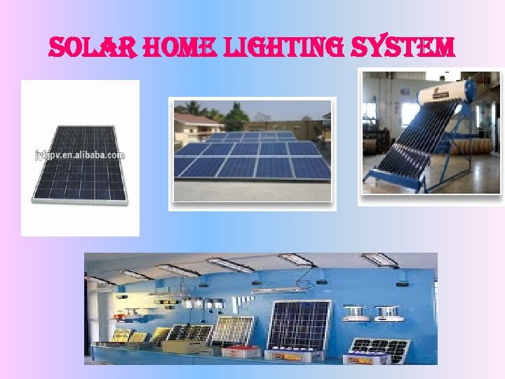 solar home lighting system 