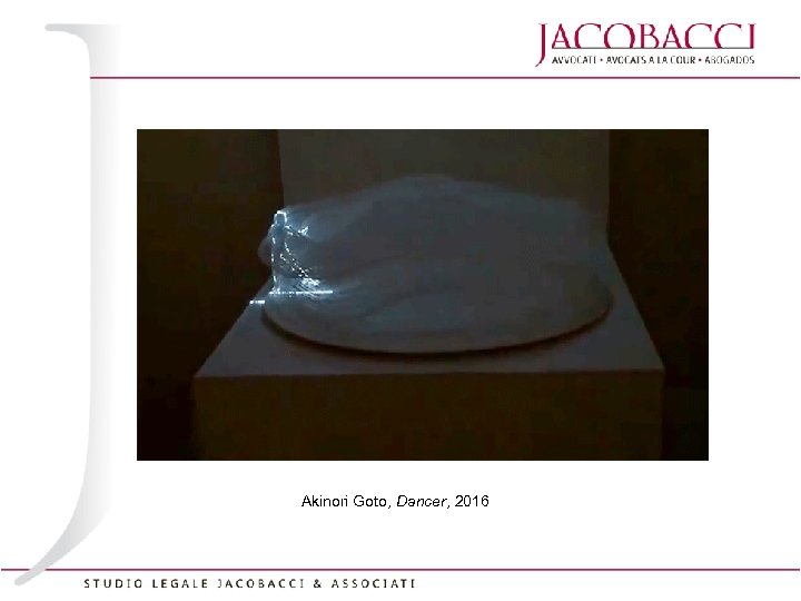 Akinori Goto, Dancer, 2016 