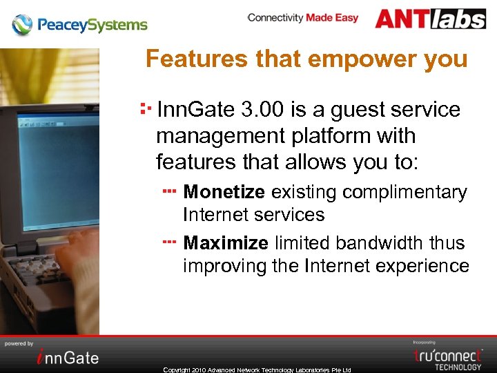 Features that empower you Inn. Gate 3. 00 is a guest service management platform