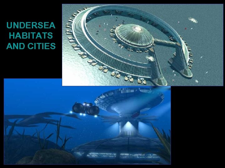 UNDERSEA HABITATS AND CITIES 