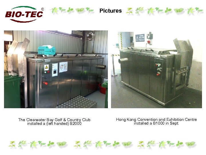 Pictures The Clearwater Bay Golf & Country Club installed a (left handed) B 2000