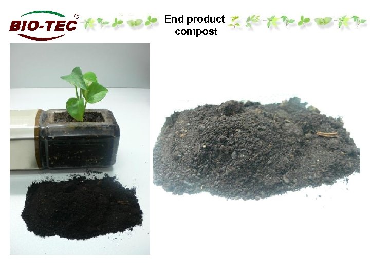 End product compost 