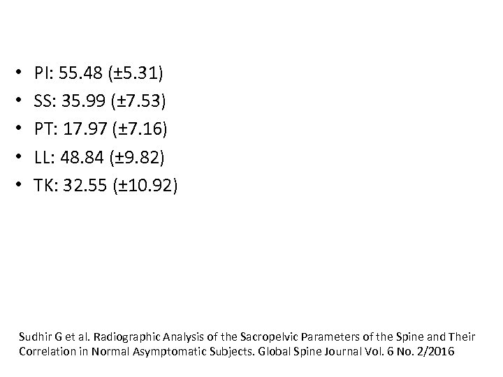  • • • PI: 55. 48 (± 5. 31) SS: 35. 99 (±