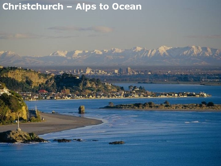 Christchurch – Alps to Ocean 