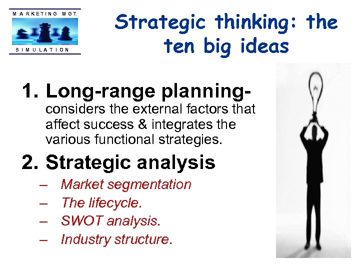 M A R K E T I N G M G T. S I