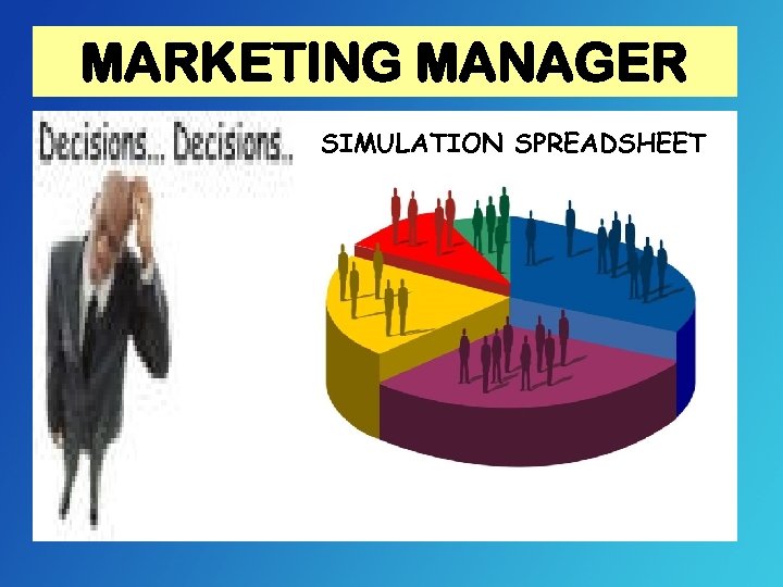 MARKETING MANAGER SIMULATION SPREADSHEET 