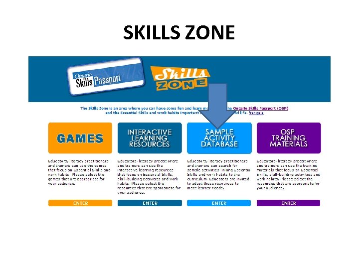 SKILLS ZONE 