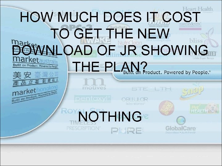 HOW MUCH DOES IT COST TO GET THE NEW DOWNLOAD OF JR SHOWING THE