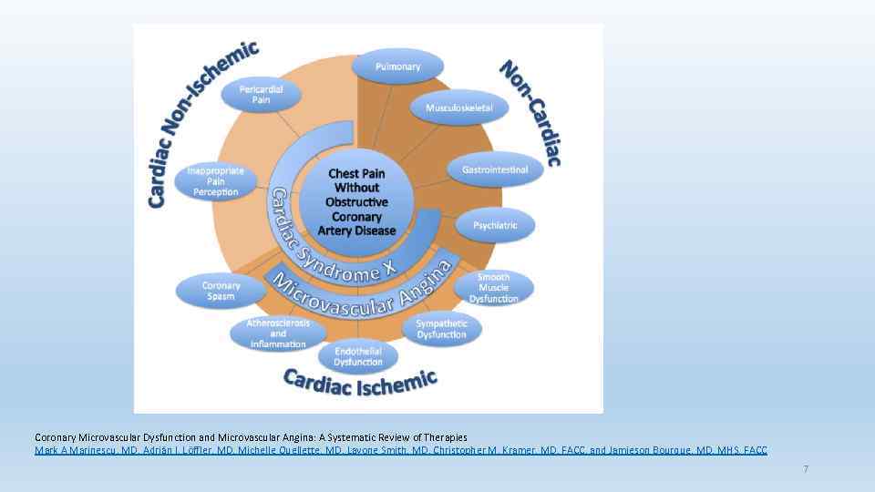 Coronary Microvascular Dysfunction and Microvascular Angina: A Systematic Review of Therapies Mark A Marinescu,