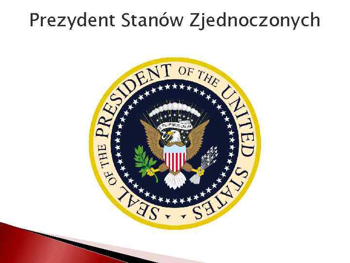 Prezydent Stanów Zjednoczonych 