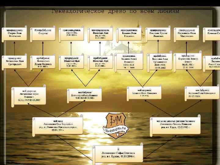 Потомок по мужской линии