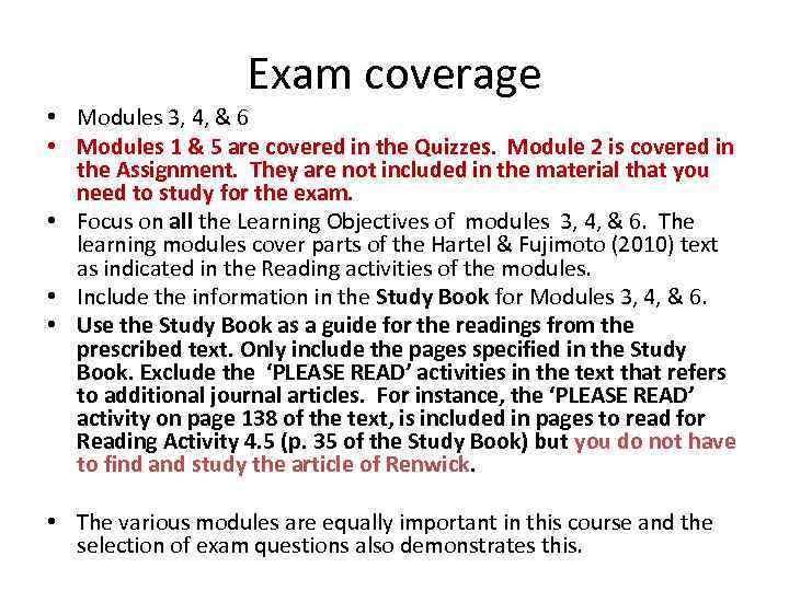 Exam Instructions MGT 1001 S 1 Exam