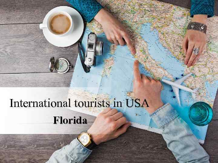 International tourists in USA Florida 