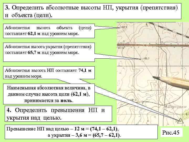 Абсолютная карта. Определение абсолютной высоты. Абсолютная высота объекта. Как определить абсолютную высоту. Определение абсолютных высот по карте.