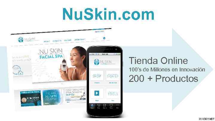 Nu. Skin. com Tienda Online 100’s de Millones en Innovación 200 + Productos 01