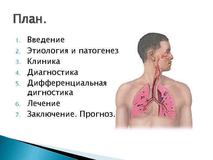 План. 1. 2. 3. 4. 5. 6. 7. Введение Этиология и патогенез Клиника Диагностика