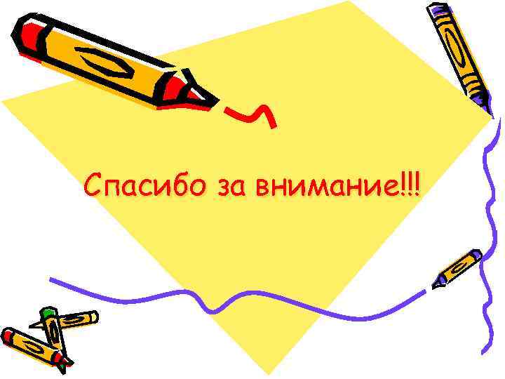 Спасибо за внимание!!! 
