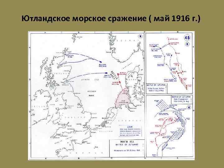 Ютландское морское сражение ( май 1916 г. ) 