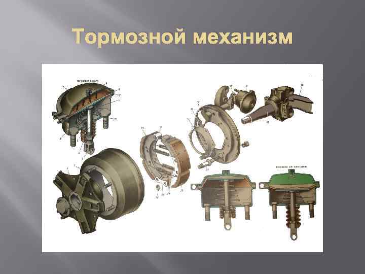 Тормозной механизм 