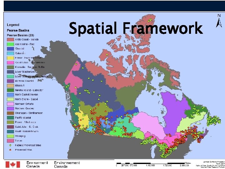 Spatial Framework Environment Canada Environnement Canada 